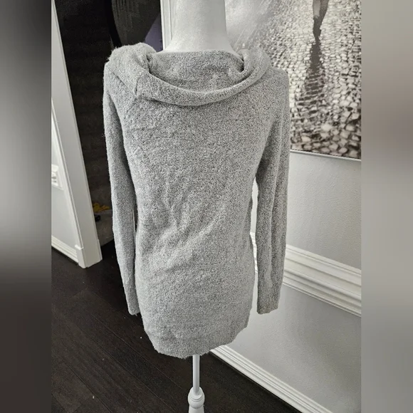NWOT motherhood maternity gray Sparkle sweater medium super soft and cozy - Picture 4 of 7